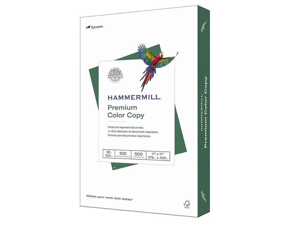 Hammermill Premium Color Copy Paper 11" x 17" 28 lb 500 Sheets